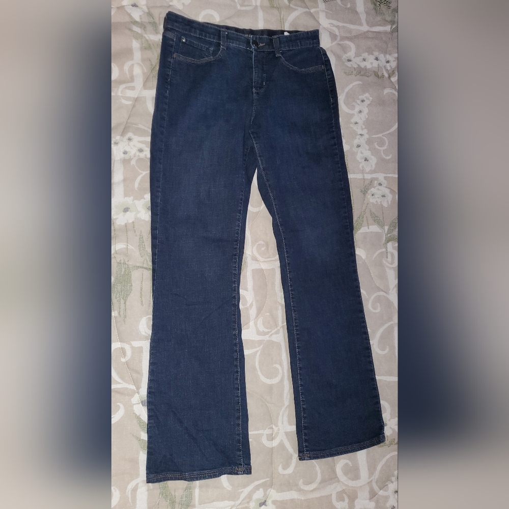 Lee Sinfully Soft Womens Blue Jeans, Size 8 medium